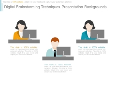 Digital Brainstorming Techniques Presentation Backgrounds Digital Brainstorming Techniques Presentation Backgrounds