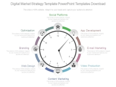 Digital Market Strategy Template Powerpoint Templates Download Digital Market Strategy Template Powerpoint Templates Download