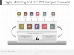 Digital Marketing And Crm Ppt Samples Download Digital Marketing And Crm Ppt Samples Download