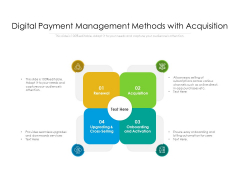 Digital Payment Management Methods With Acquisition Ppt PowerPoint Presentation Pictures Rules V Digital Payment Management Methods With Acquisition Ppt PowerPoint Presentation Pictures Rules V
