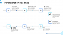 Digital Transformation Roadmap Ppt Summary Layouts PDF