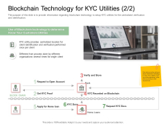 Digitization Of Client Onboarding Blockchain Technology For KYC Utilities Use Ppt Layouts Diagrams PDF Digitization Of Client Onboarding Blockchain Technology For KYC Utilities Use Ppt Layouts Diagrams PDF