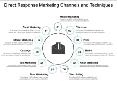 Direct Response Marketing Channels And Techniques Ppt PowerPoint Presentation Slides Ideas Direct Response Marketing Channels And Techniques Ppt PowerPoint Presentation Slides Ideas