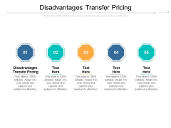 Disadvantages Transfer Pricing Ppt PowerPoint Presentation Slides Objects Cpb Pdf