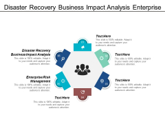 Disaster Recovery Business Impact Analysis Enterprise Risk Management Ppt PowerPoint Presentation Slides Outfit