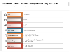 Dissertation Defense Invitation Template With Scope Of Study Ppt PowerPoint Presentation Infographics Visuals PDF Dissertation Defense Invitation Template With Scope Of Study Ppt PowerPoint Presentation Infographics Visuals PDF