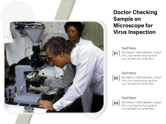 Doctor Checking Sample On Microscope For Virus Inspection Ppt PowerPoint Presentation Outline Files PDF Doctor Checking Sample On Microscope For Virus Inspection Ppt PowerPoint Presentation Outline Files PDF