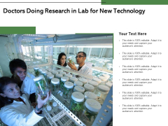 Doctors Doing Research In Lab For New Technology Ppt PowerPoint Presentation Ideas Elements PDF Doctors Doing Research In Lab For New Technology Ppt PowerPoint Presentation Ideas Elements PDF