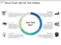 Donut Chart With Six Text Holders Ppt PowerPoint Presentation Picture PDF Donut Chart With Six Text Holders Ppt PowerPoint Presentation Picture PDF