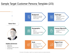Drafting A Successful Content Plan Approach For Website Sample Target Customer Persona Template Goals Portrait PDF Drafting A Successful Content Plan Approach For Website Sample Target Customer Persona Template Goals Portrait PDF