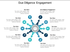 Due Diligence Engagement Ppt Powerpoint Presentation Icon Diagrams Cpb