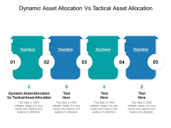 Dynamic Asset Allocation Vs Tactical Asset Allocation Ppt PowerPoint Presentation File Gridlines Cpb