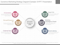 Dynamics Marketing Strategy Diagram Example Of Ppt Presentation