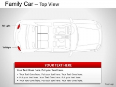 Danger Blue Family Car Top View PowerPoint Slides And Ppt Diagram Templates Danger Blue Family Car Top View PowerPoint Slides And Ppt Diagram Templates