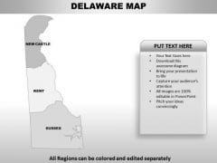 Delaware PowerPoint Maps Delaware PowerPoint Maps
