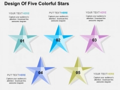 Design Of Five Colorful Stars PowerPoint Templates Design Of Five Colorful Stars PowerPoint Templates