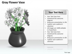 Developing Business Strategy Grey Flower Vase Icons Images