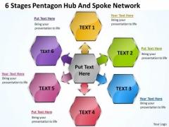 Diagram Of Business Cycle 6 Stages Pentagon Hub And Spoke Network PowerPoint Slides Diagram Of Business Cycle 6 Stages Pentagon Hub And Spoke Network PowerPoint Slides