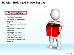 Diagram Of The Business Cycle 3d Man Holding Gift Box Festival PowerPoint Slides Diagram Of The Business Cycle 3d Man Holding Gift Box Festival PowerPoint Slides