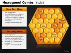 Download Hexagonal Combs PowerPoint Templates Hexagon Ppt Slides Download Hexagonal Combs PowerPoint Templates Hexagon Ppt Slides