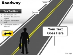 road powerpoint templates