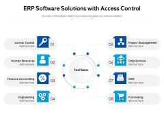 ERP Software Solutions With Access Control Ppt PowerPoint Presentation Portfolio Pictures PDF ERP Software Solutions With Access Control Ppt PowerPoint Presentation Portfolio Pictures PDF