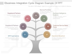 Ebusiness Integration Cycle Diagram Example Of Ppt Ebusiness Integration Cycle Diagram Example Of Ppt