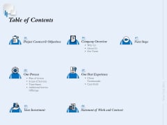 Ecommerce Web Design And Development Table Of Contents Ppt Layouts Skills PDF Ecommerce Web Design And Development Table Of Contents Ppt Layouts Skills PDF