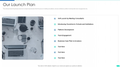 Edtech Pitch Deck Investor Fundraising Our Launch Plan Background PDF Edtech Pitch Deck Investor Fundraising Our Launch Plan Background PDF