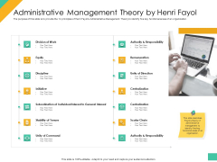 Effective Management Styles For Leaders Administrative Management Theory By Henri Fayol Themes PDF Effective Management Styles For Leaders Administrative Management Theory By Henri Fayol Themes PDF