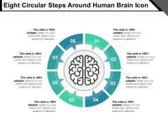 Eight Circular Steps Around Human Brain Icon Ppt PowerPoint Presentation Show Slides PDF Eight Circular Steps Around Human Brain Icon Ppt PowerPoint Presentation Show Slides PDF