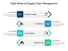 Eight Rules Of Supply Chain Management Ppt PowerPoint Presentation File Visuals PDF Eight Rules Of Supply Chain Management Ppt PowerPoint Presentation File Visuals PDF