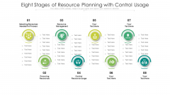Eight Stages Of Resource Planning With Control Usage Ppt PowerPoint Presentation File Rules PDF Eight Stages Of Resource Planning With Control Usage Ppt PowerPoint Presentation File Rules PDF