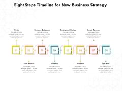 Eight Steps Timeline For New Business Strategy Ppt PowerPoint Presentation File Pictures PDF Eight Steps Timeline For New Business Strategy Ppt PowerPoint Presentation File Pictures PDF