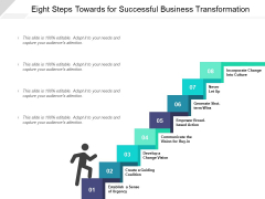 Eight Steps Towards For Successful Business Transformation Ppt PowerPoint Presentation Inspiration Files Eight Steps Towards For Successful Business Transformation Ppt PowerPoint Presentation Inspiration Files