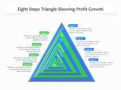 Eight Steps Triangle Showing Profit Growth Ppt PowerPoint Presentation Gallery Templates PDF Eight Steps Triangle Showing Profit Growth Ppt PowerPoint Presentation Gallery Templates PDF
