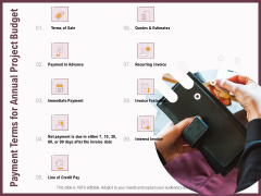 Elements Payment Terms For Annual Project Budget Ppt Gallery Summary PDF Elements Payment Terms For Annual Project Budget Ppt Gallery Summary PDF