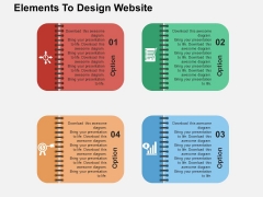Elements To Design Website Powerpoint Templates