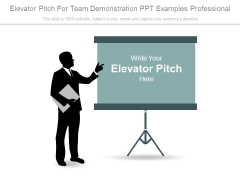 Elevator Pitch For Team Demonstration Ppt Examples Professional Elevator Pitch For Team Demonstration Ppt Examples Professional