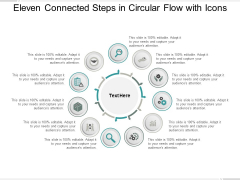 Eleven Connected Steps In Circular Flow With Icons Ppt PowerPoint Presentation Gallery Skills Eleven Connected Steps In Circular Flow With Icons Ppt PowerPoint Presentation Gallery Skills