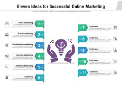 Eleven Ideas For Successful Online Marketing Ppt PowerPoint Presentation Outline Slides PDF Eleven Ideas For Successful Online Marketing Ppt PowerPoint Presentation Outline Slides PDF