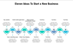 Eleven Ideas To Start A New Business Ppt PowerPoint Presentation Styles Outline PDF Eleven Ideas To Start A New Business Ppt PowerPoint Presentation Styles Outline PDF