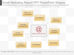 Email Marketing Report Ppt Powerpoint Shapes Email Marketing Report Ppt Powerpoint Shapes