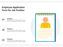 Employee Application Form For Job Position Ppt PowerPoint Presentation Model Design Templates PDF Employee Application Form For Job Position Ppt PowerPoint Presentation Model Design Templates PDF