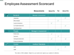Employee Assessment Scorecard Performance Ppt PowerPoint Presentation Portfolio Icon Employee Assessment Scorecard Performance Ppt PowerPoint Presentation Portfolio Icon
