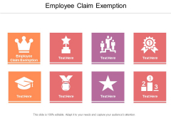 Employee Claim Exemption Ppt PowerPoint Presentation Slides Inspiration Cpb Pdf Employee Claim Exemption Ppt PowerPoint Presentation Slides Inspiration Cpb Pdf