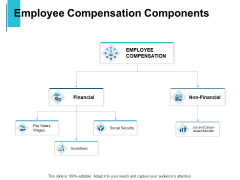 Employee Compensation Components Financial Ppt PowerPoint Presentation Diagram Templates