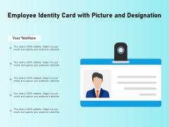 Employee Identity Card With Picture And Designation Ppt PowerPoint Presentation Model Objects PDF Employee Identity Card With Picture And Designation Ppt PowerPoint Presentation Model Objects PDF