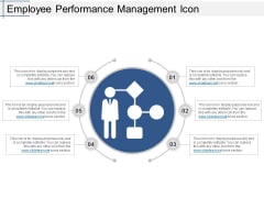 Employee Performance Management Icon Ppt PowerPoint Presentation Slides Templates