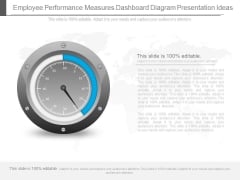 Employee Performance Measures Dashboard Diagram Presentation Ideas